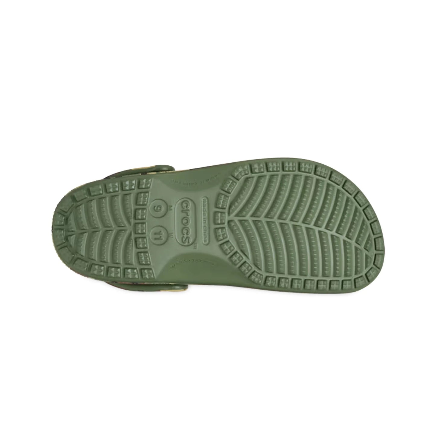 Crocs Classic Camouflage Clog 'Army Green / Multi'