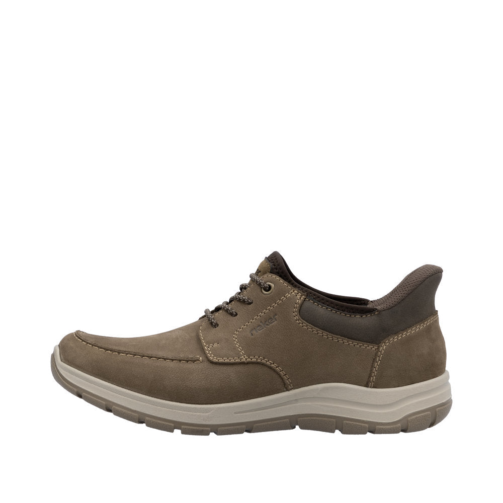 Rieker Mens Shoe 03656-24 Esche/Schoko/Braun