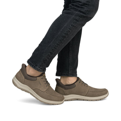 Rieker Mens Shoe 03656-24 Esche/Schoko/Braun