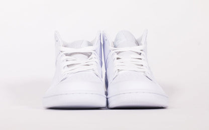 Air Jordan 1 Mid 'Triple White' (2020)