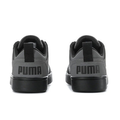 Big Kid's Puma Rebound Layup Lo NBK JR Cool Dark Gray-Black-Black (391772 02)