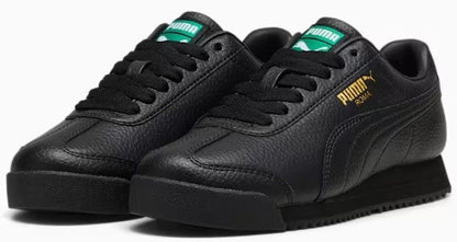 Big Kid's Puma Roma 24 Standard Jr Puma Black  (399334 02)