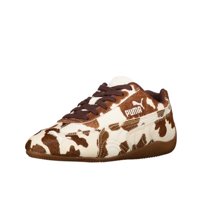 W Speedcat Cow Print  'Chocolate Brown'