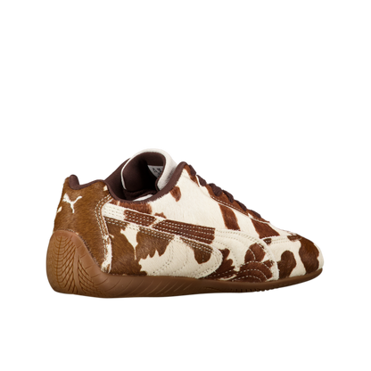 W Speedcat Cow Print  'Chocolate Brown'