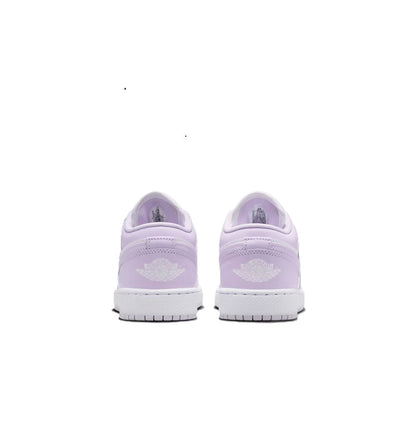 Big Kid's Jordan 1 Low Barely Grape/White-Violet Mist (553560 502)
