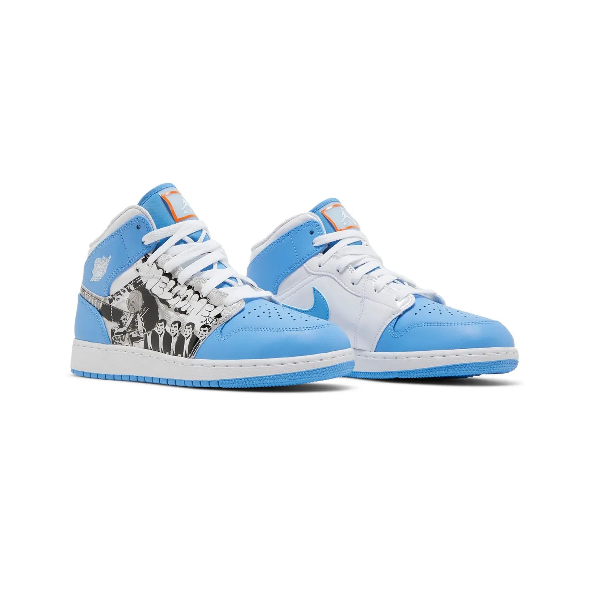 Air Jordan 1 Mid 'Sneaker School Game Winner' GS (2022)