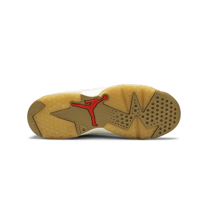 Air Jordan 6 'Quai54' - Sail Brown GS