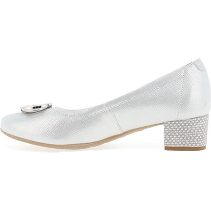 Bioeco Womens Shoe 6415 Silver Leather