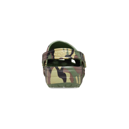 Crocs Classic Camouflage Clog 'Army Green / Multi'