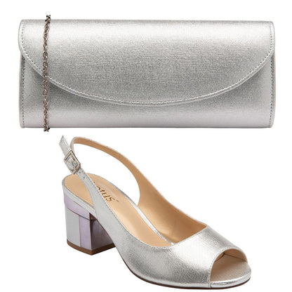 Lotus Womens Shoe Evelyn Silver