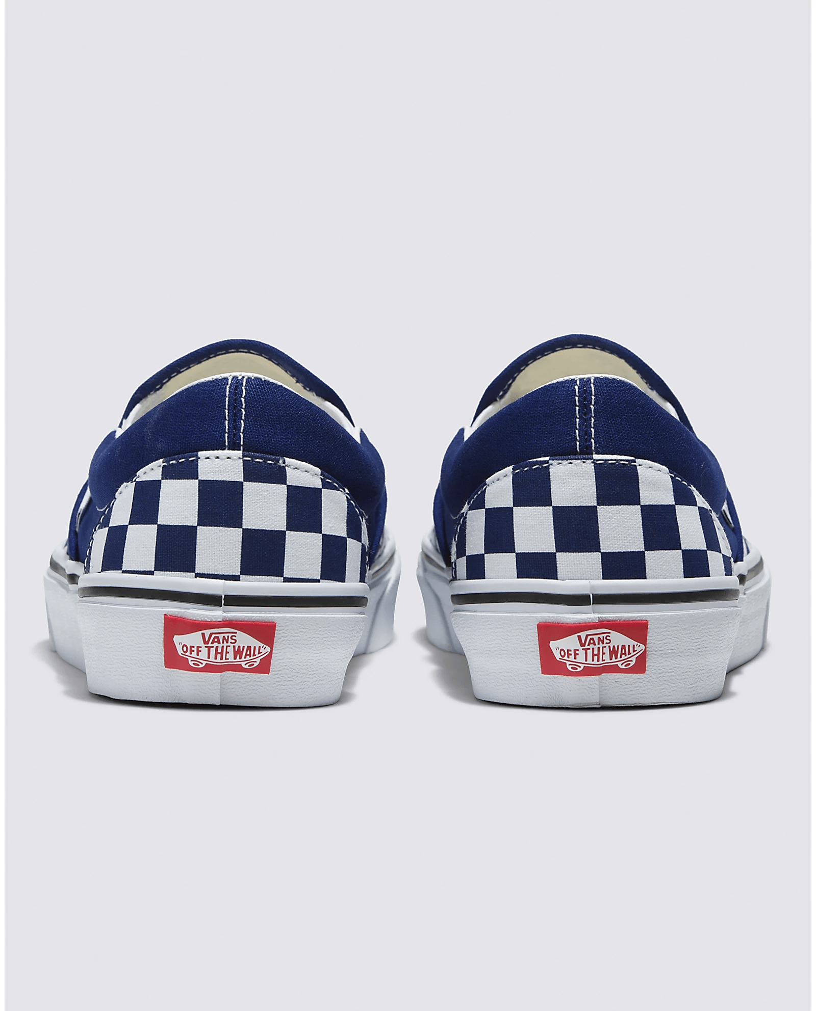 Checkerboard Slip on Sneakers - Premium Brand Shoes for Men and Women