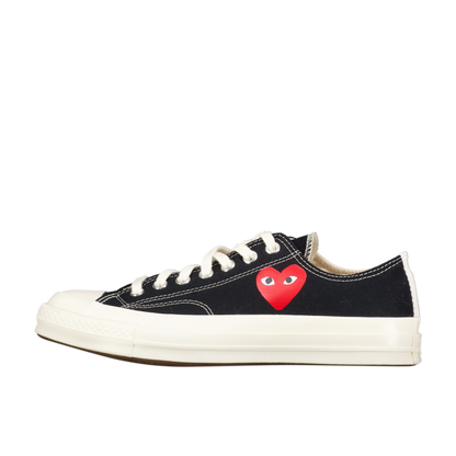 Converse Chuck 70 Low X Comme des Garçons PLAY 'Small Red Heart - Black'