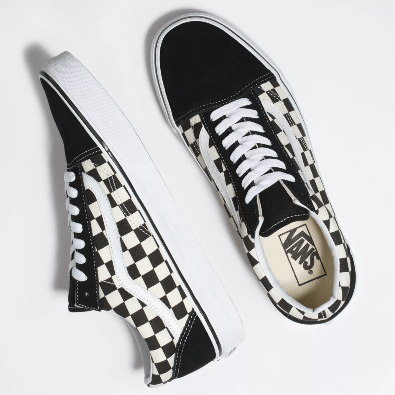 Checkerboard Old Skool Sneakers - Premium Brand Shoes for Men and Women