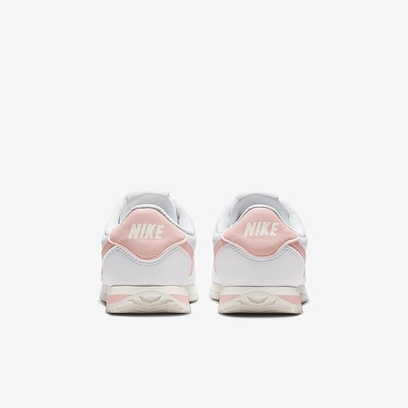 Big Kid's Nike Kids Cortez White/Echo Pink-Sail (DM0950 117)