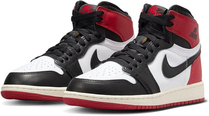 Big Kid's Jordan 1 Retro High OG White/Bck-Varsity Red-Sail (FD1437 106)