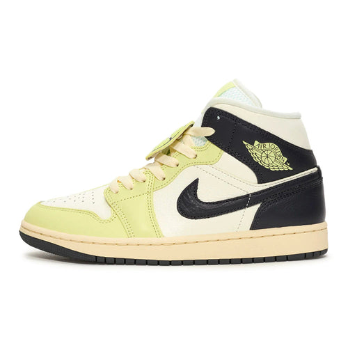 Women's Air Jordan 1 Mid SE Sail/luminous Green-anthracite (hq3008 130) Sneakers - Premium Brand Shoes for Men and Women
