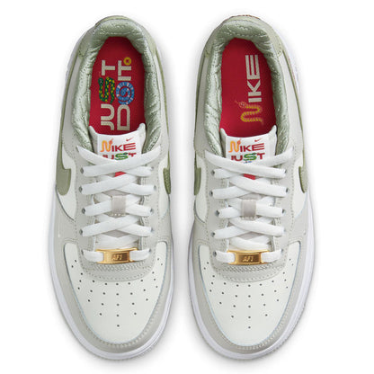 Big Kid's Nike Air Force 1 LV8 Sail/Olive Aura-White (HV6000 131)