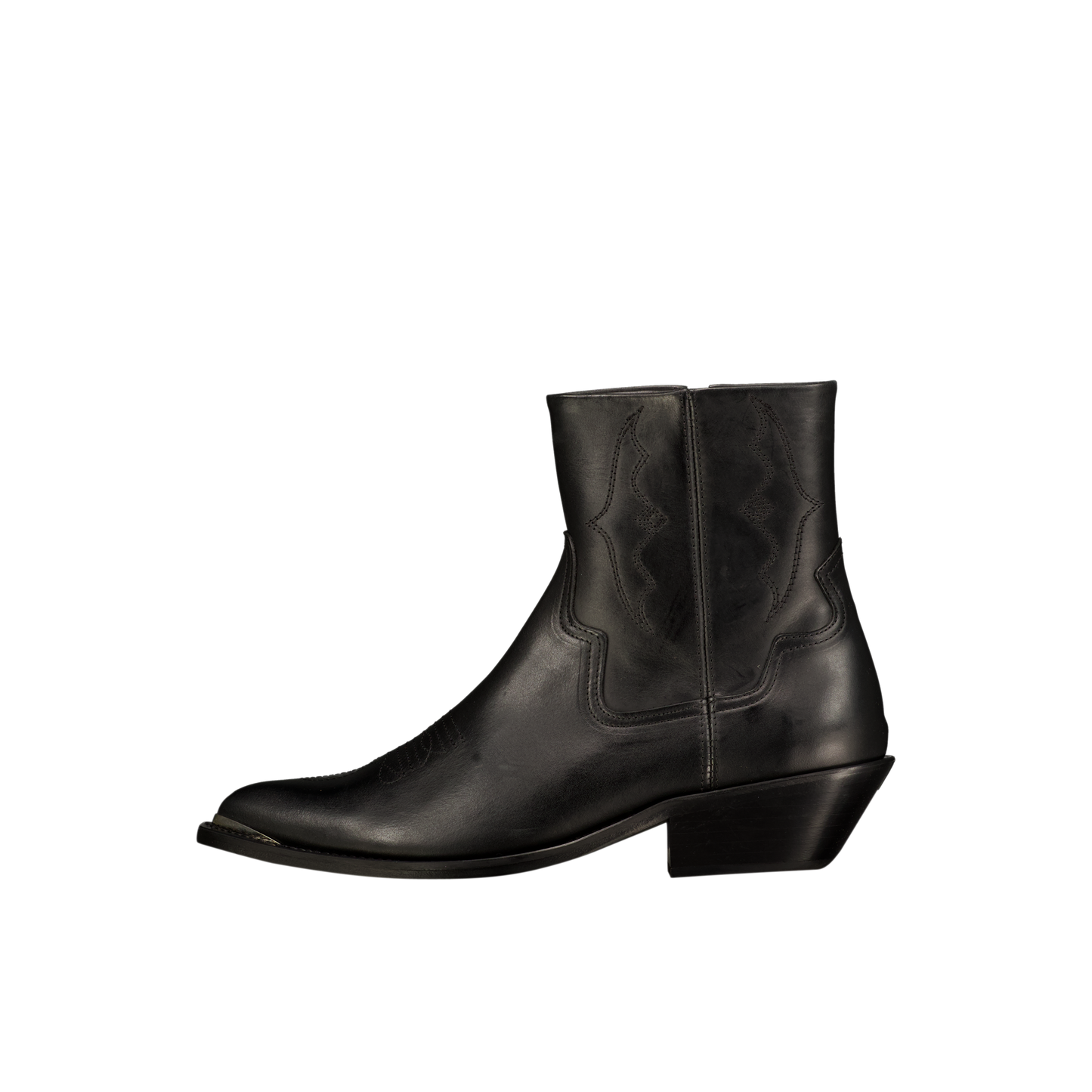 Michael Zip Boot Leather